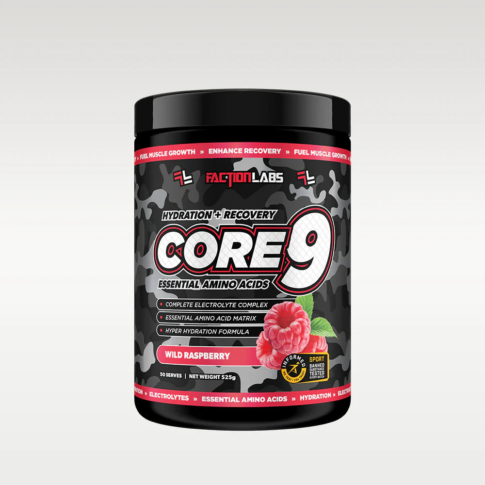 Faction Labs CORE 9 (EAA + BCAA) 60 Serves 480g