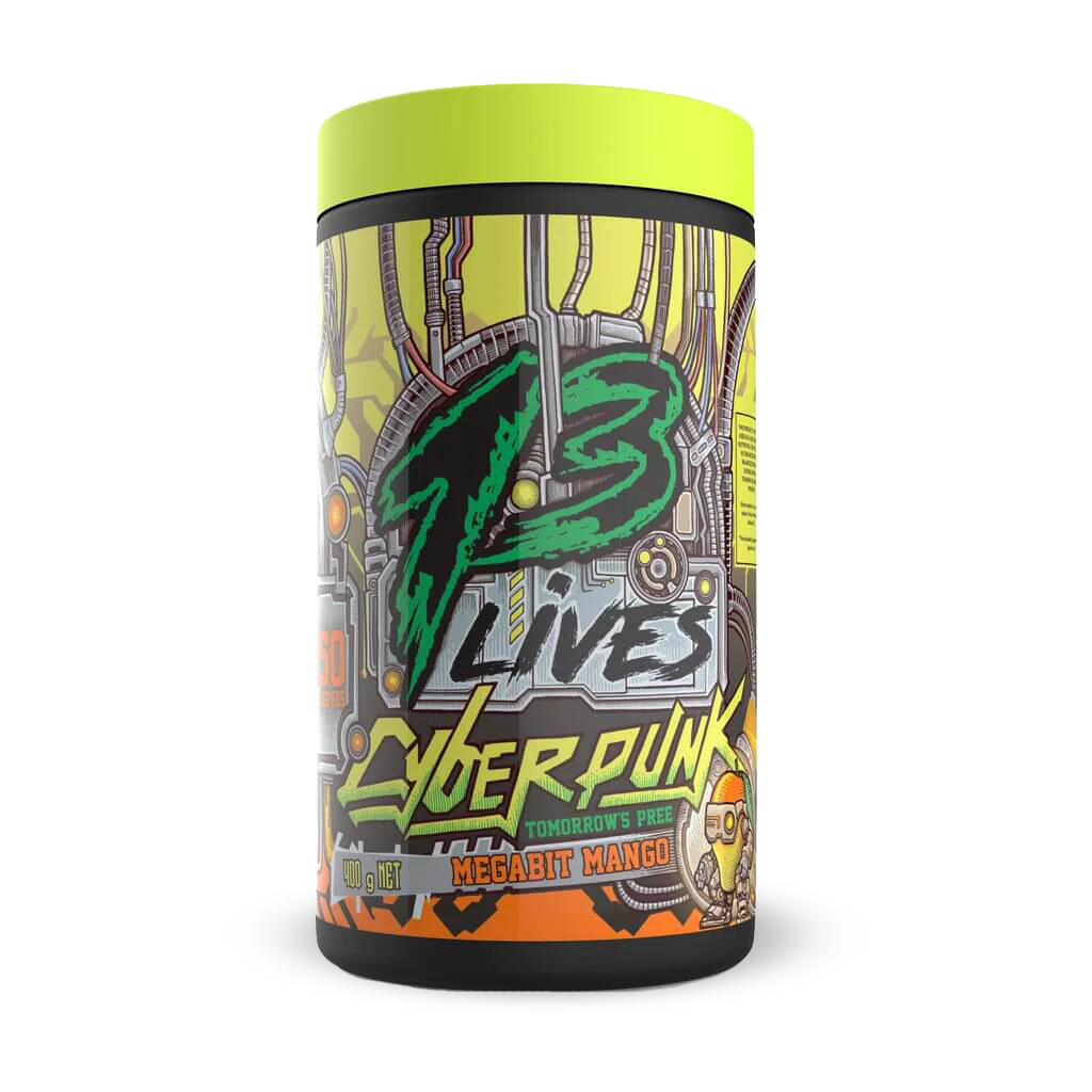 13 Lives Cyberpunk High Stim Pre Workout