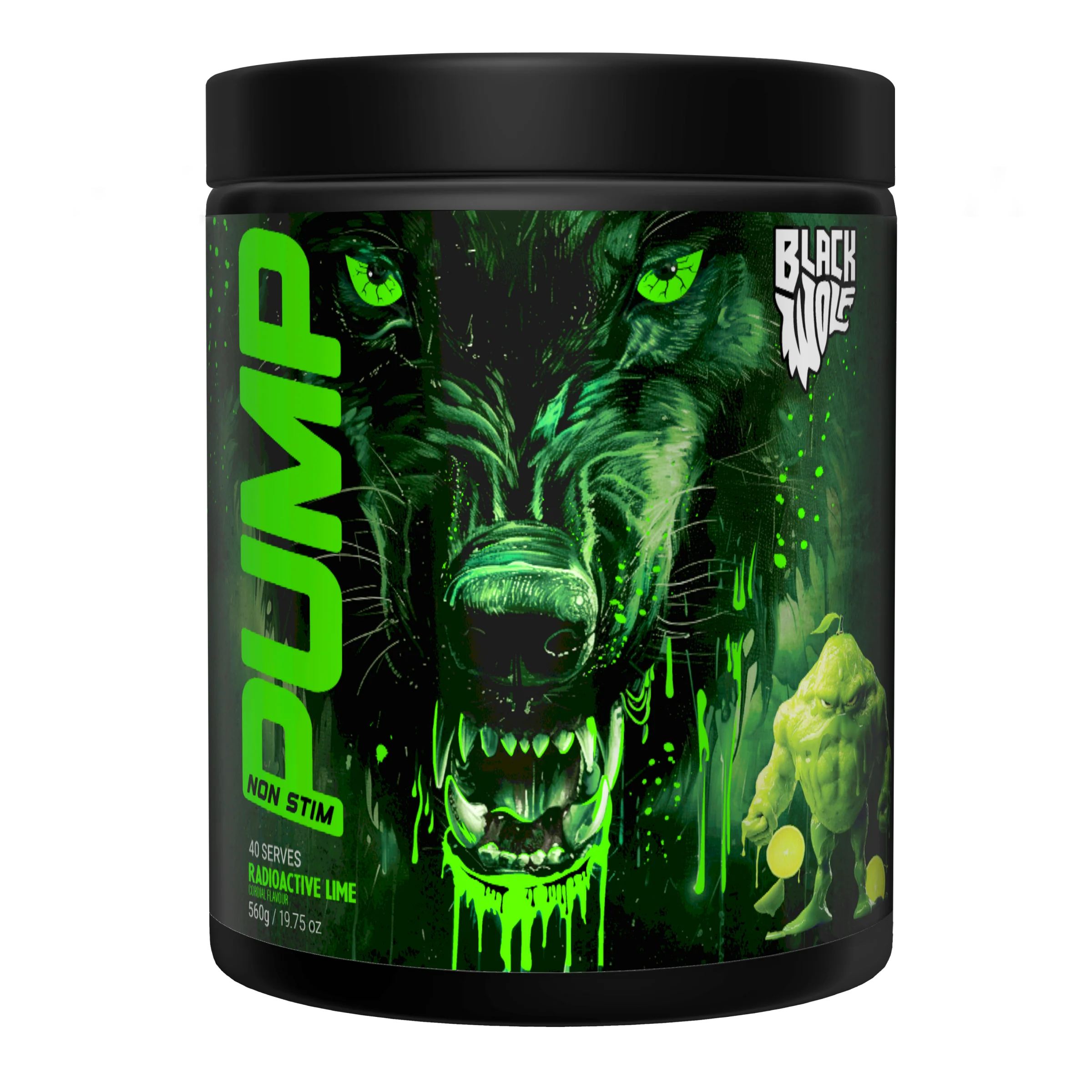 Black Wolf Pump Non-Stim Pre