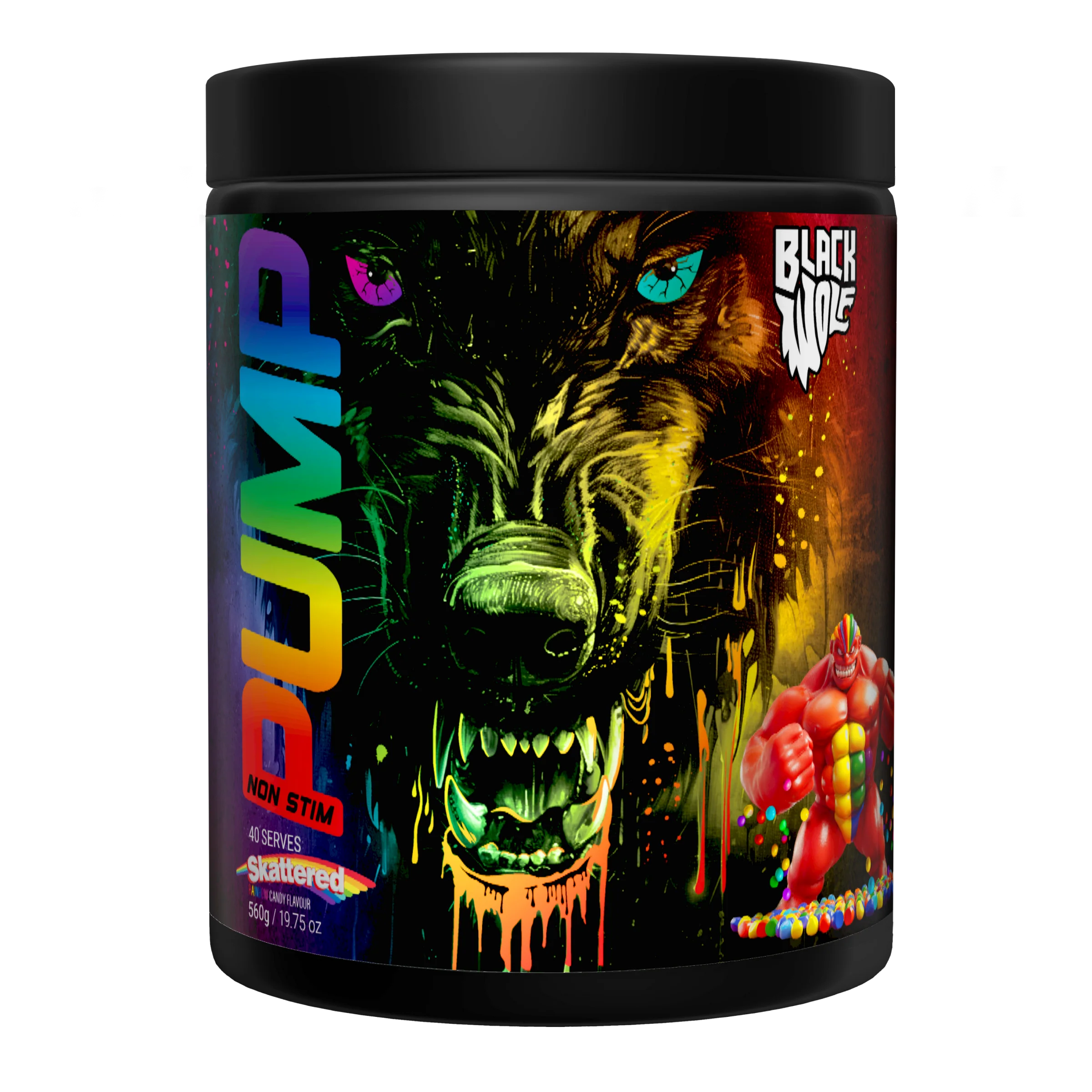 Black Wolf Pump Non-Stim Pre