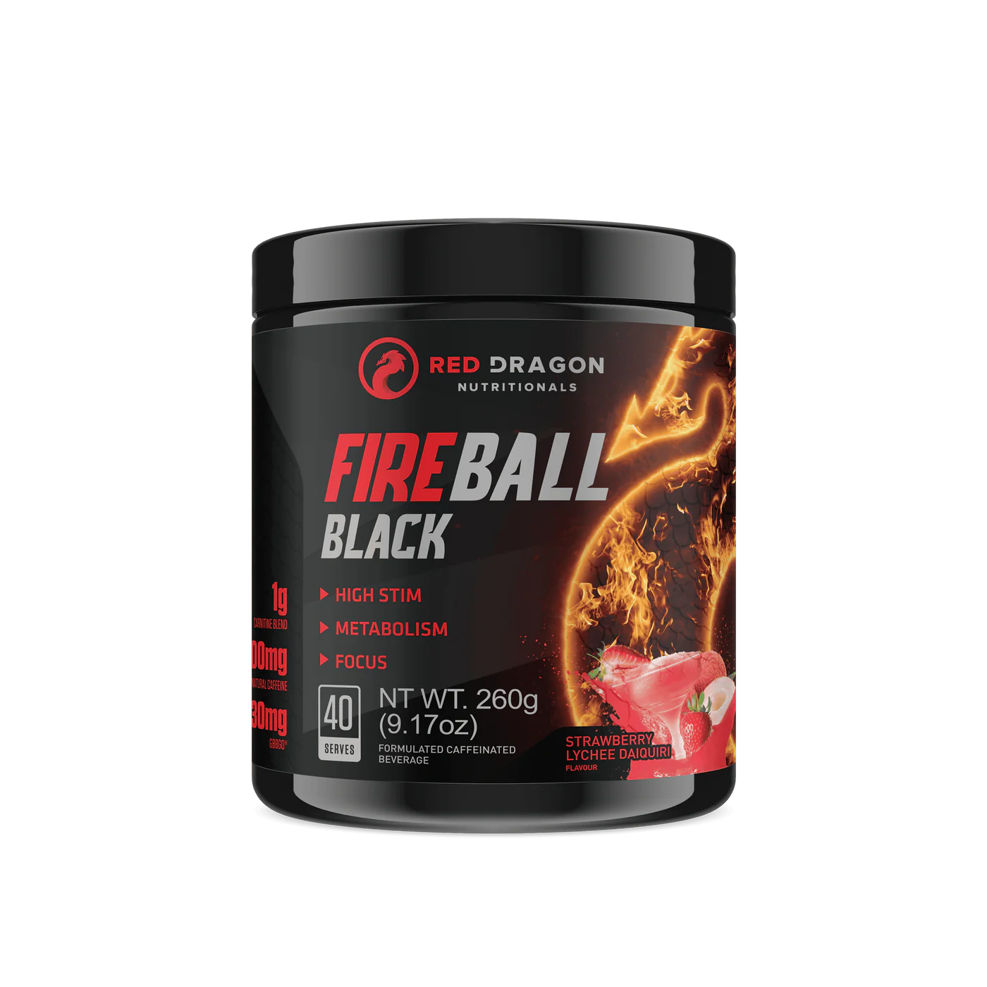 Red Dragon Nutritionals Fireball Black Fat Burner