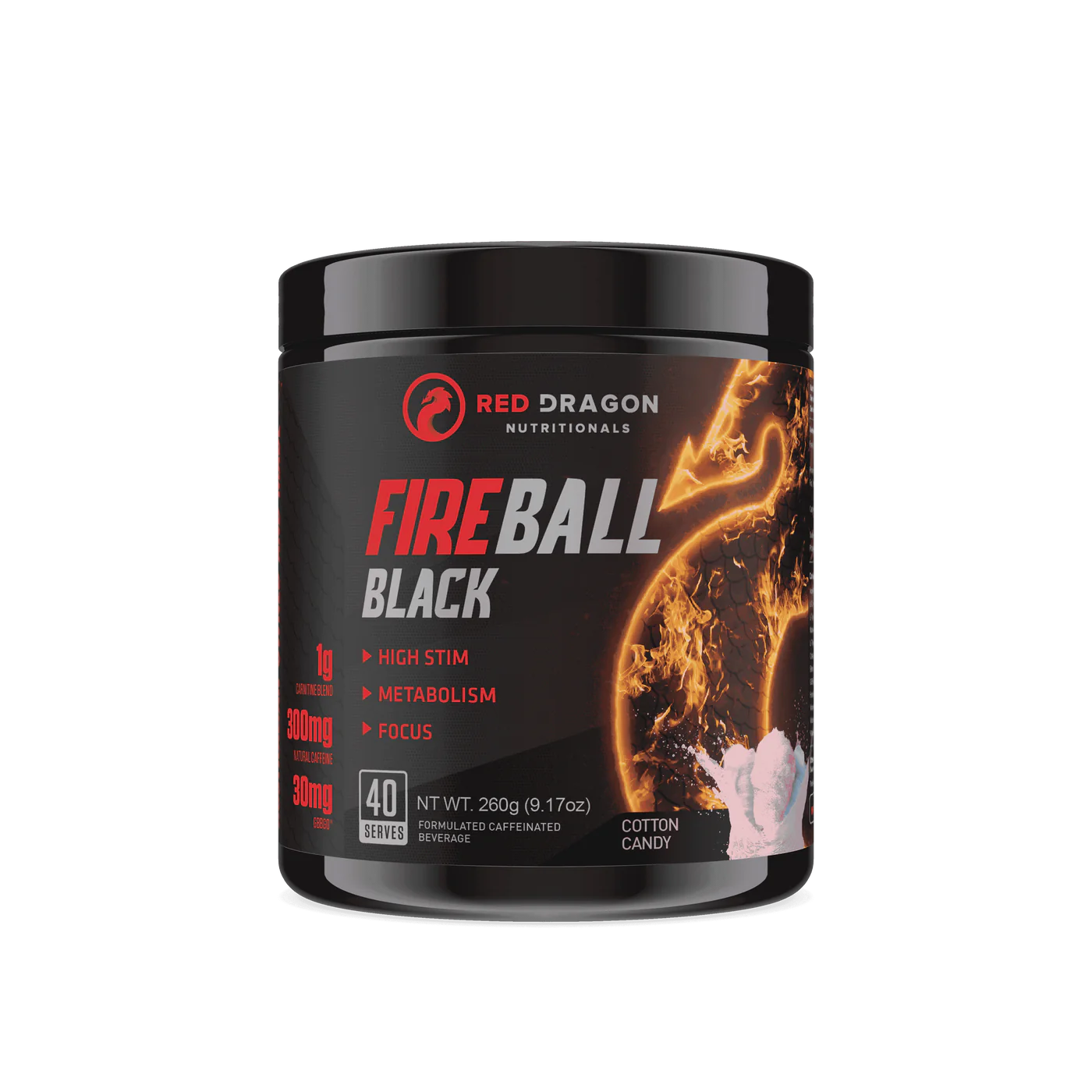 Red Dragon Nutritionals Fireball Black Fat Burner