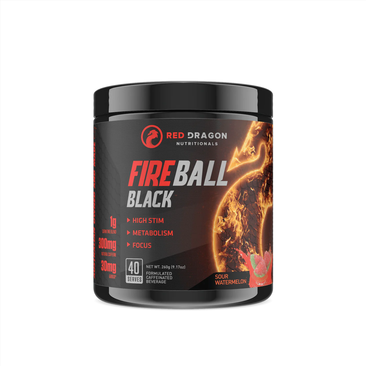 Red Dragon Nutritionals Fireball Black Fat Burner