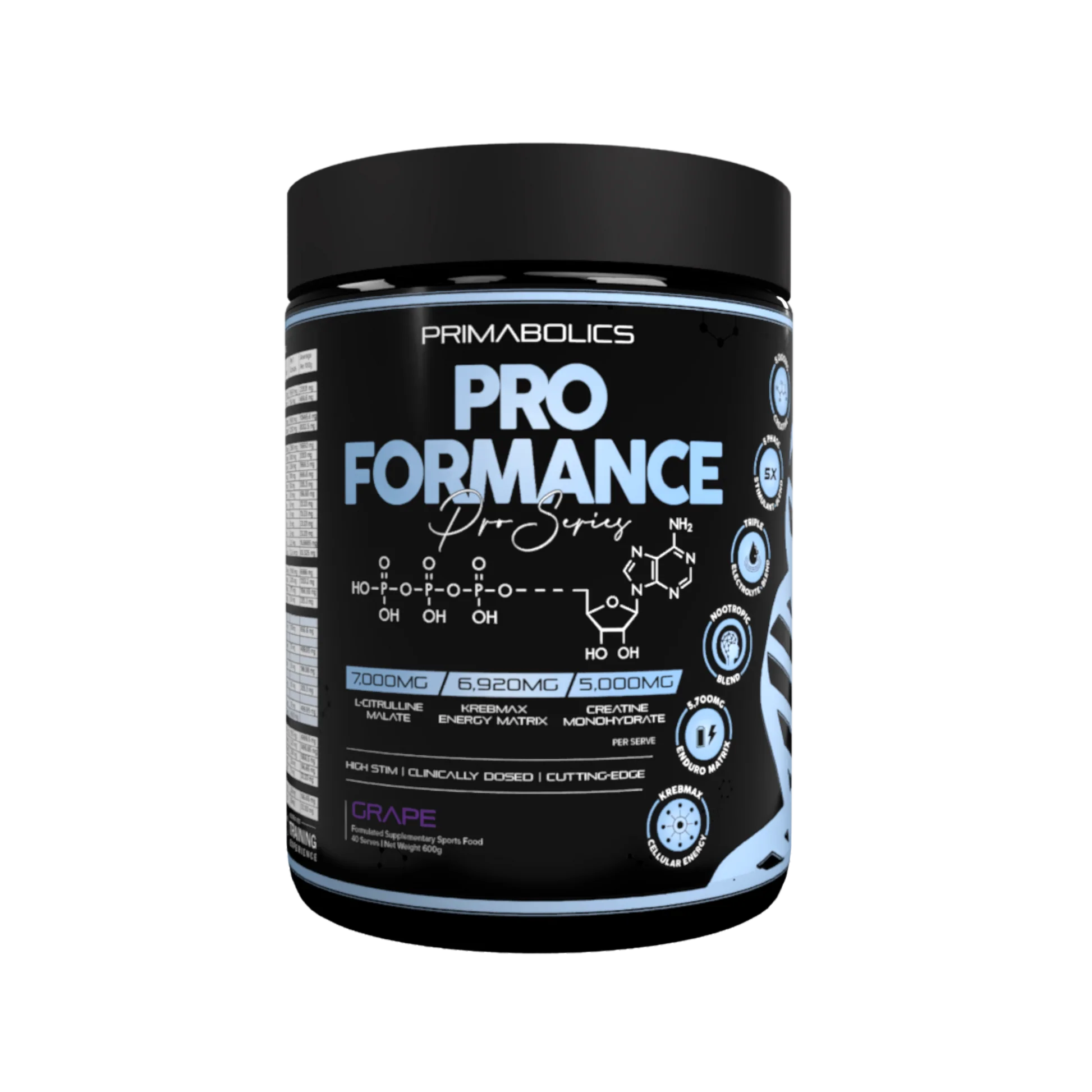 Primabolics Pro Formance Pre Workout