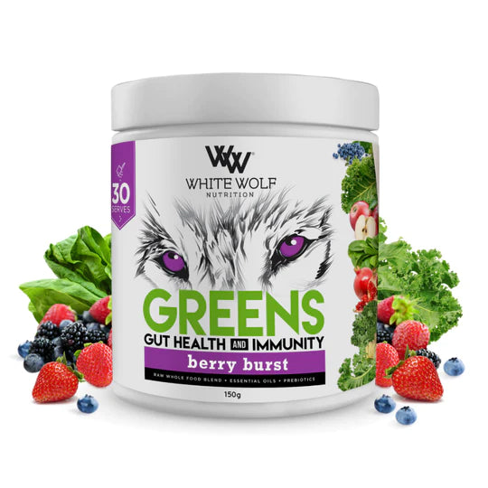 White Wolf Greens Gut Health & Immunity