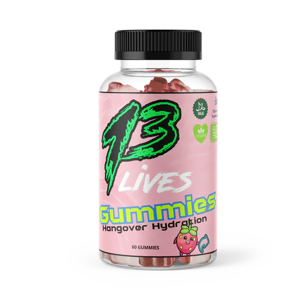 13 Lives Hangover Hydration Gummies
