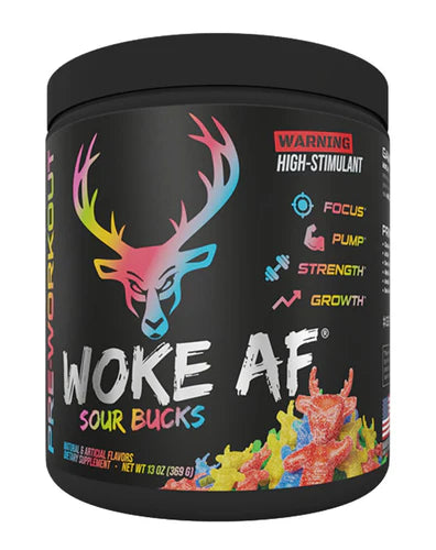 Bucked Up Woke AF High Stim Pre Workout