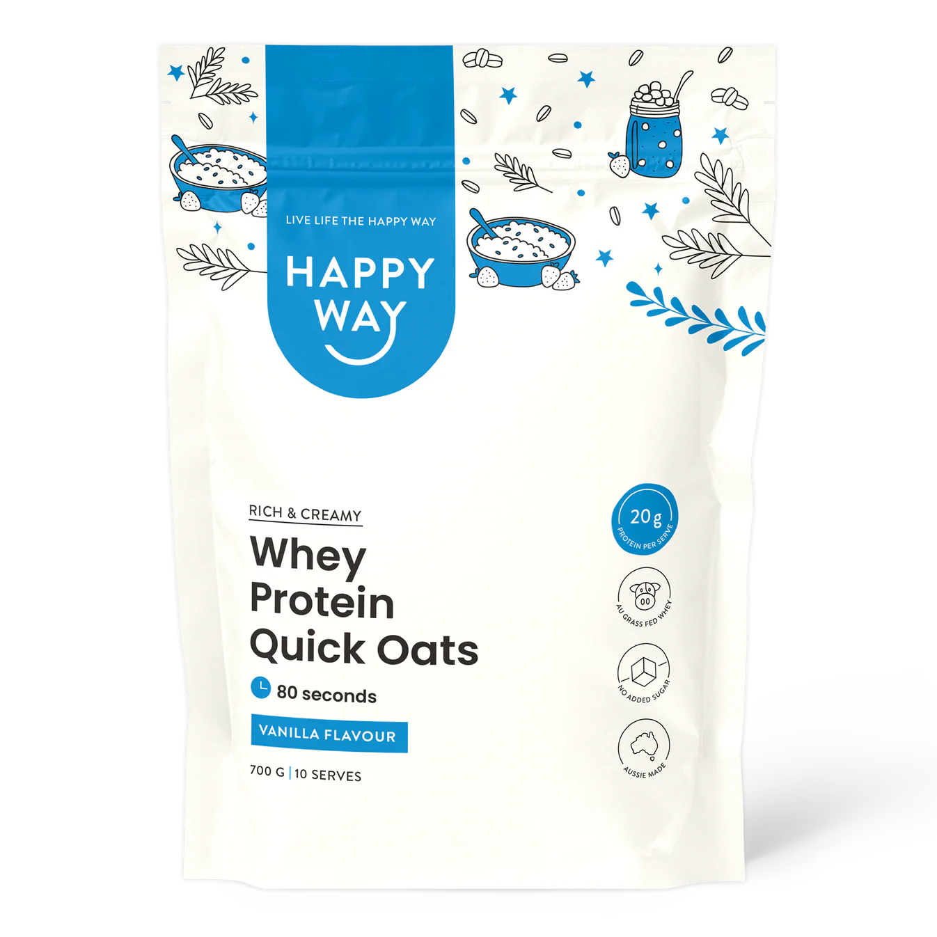 Happy Way Protein Quick Oats
