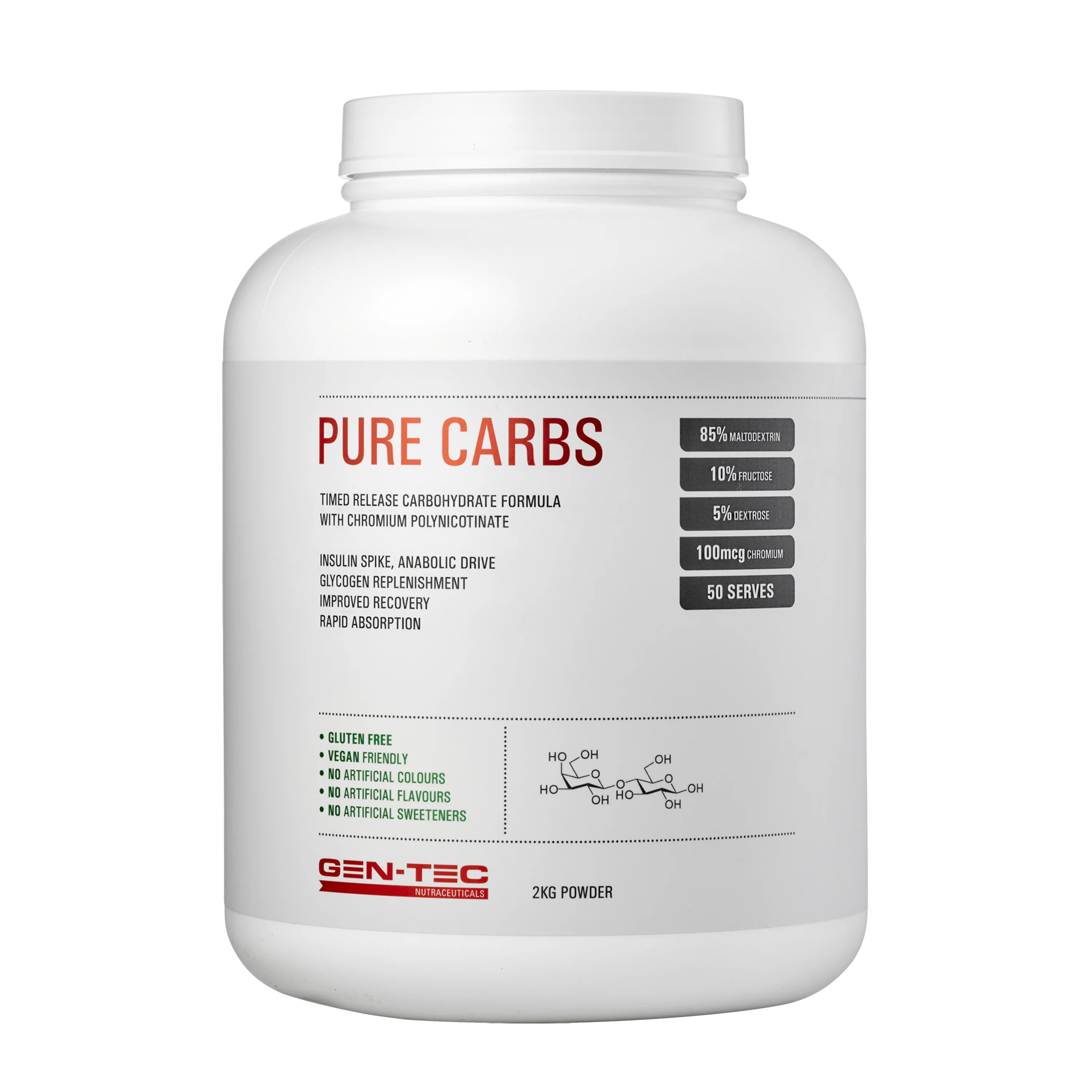 GEN-TEC PURE CARBS - 2kg