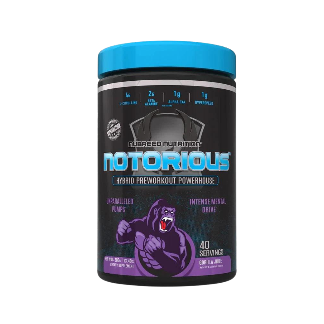 Nubreed Nutrition Notorious Pre Workout