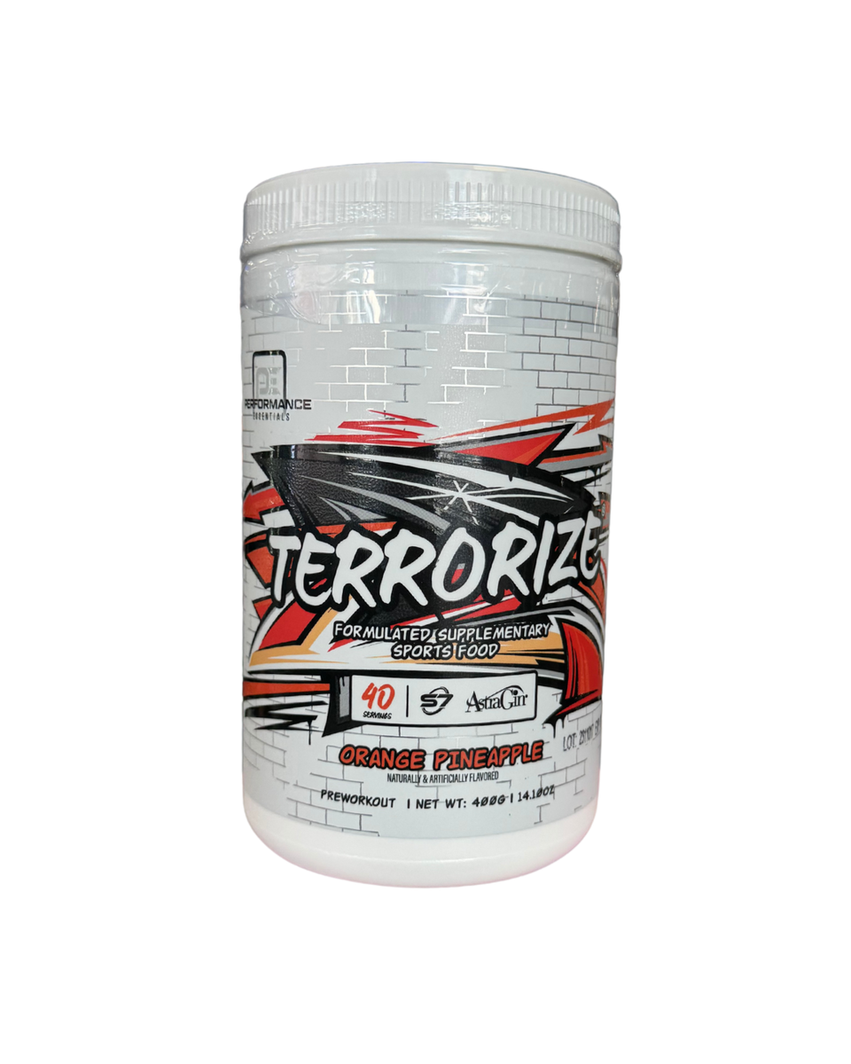 Performance Essentials Terrorize Pre Workout – Hyper Health Sports ...