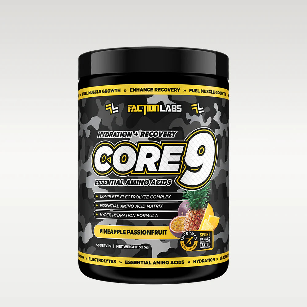 Faction Labs CORE 9 (EAA + BCAA) 60 Serves 480g