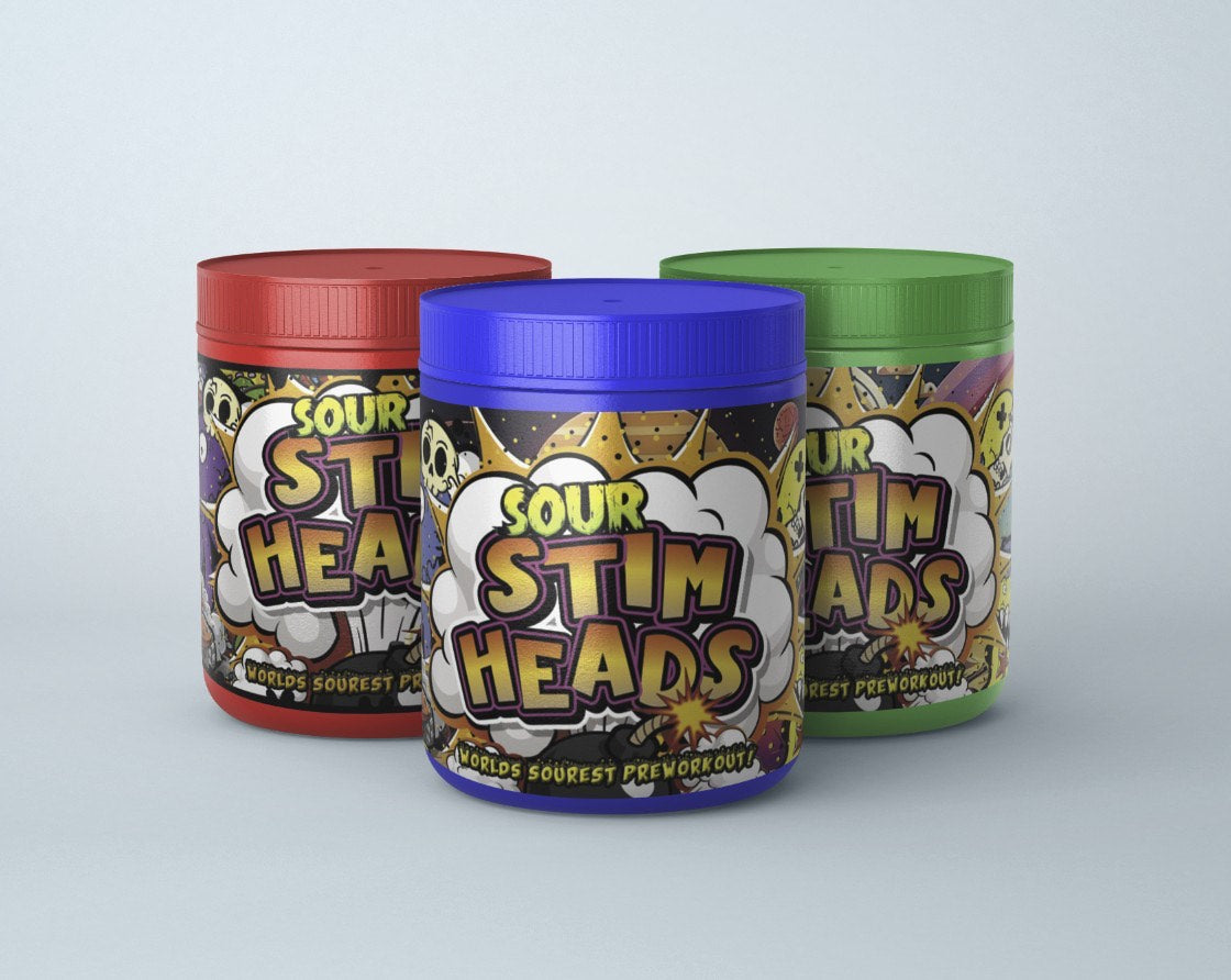 Sour Stim Heads Pre Workout