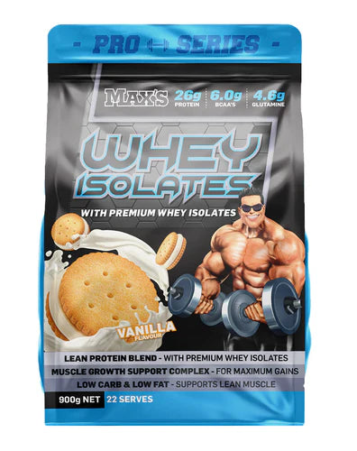 Max's Pro Series Whey Isolates