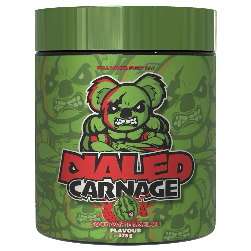 The X Athletics Dialed Carnage V2 Pre Workout