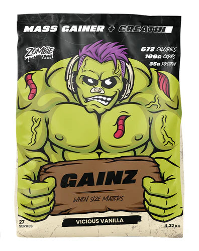 Zombie Labs GAINZ Mass Gainer