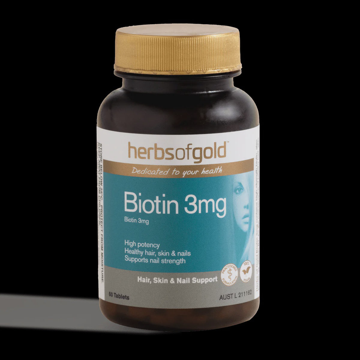 Herbs Of Gold Biotin 3mg