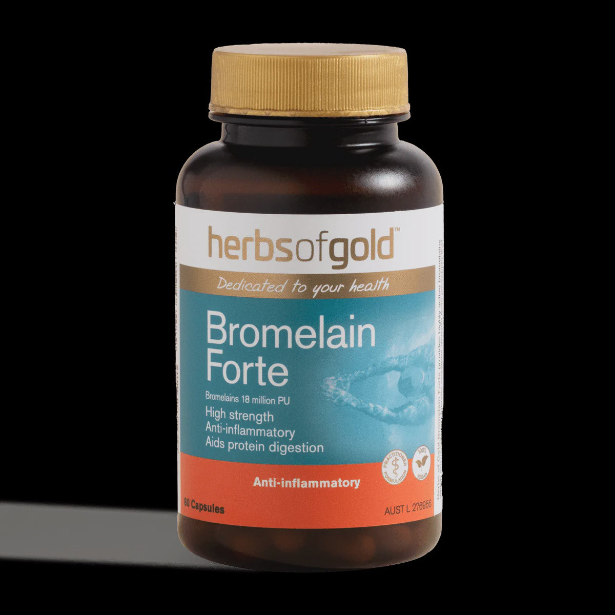 Herbs Of Gold Bromelain Forte