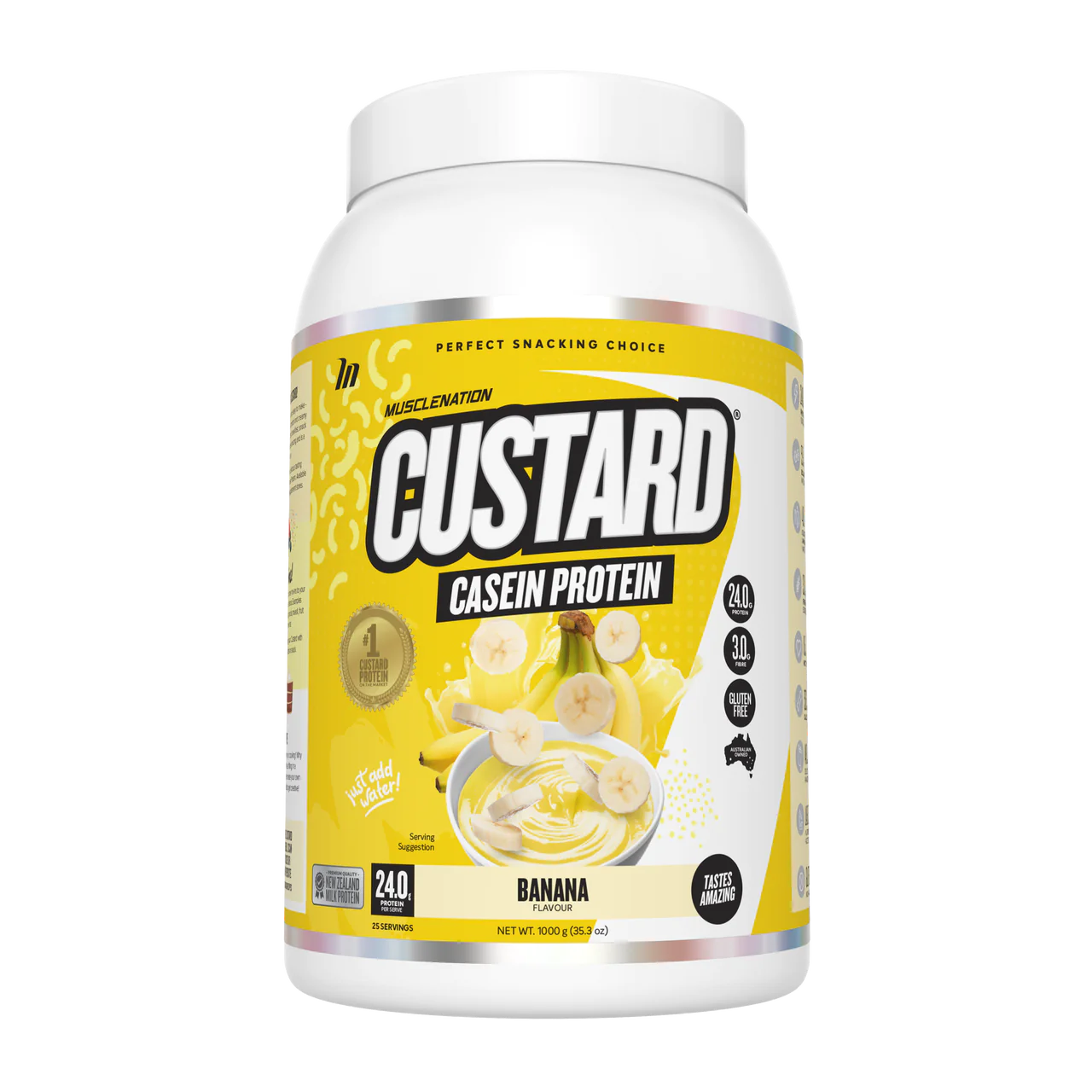 Muscle Nation Custard Casine Protein