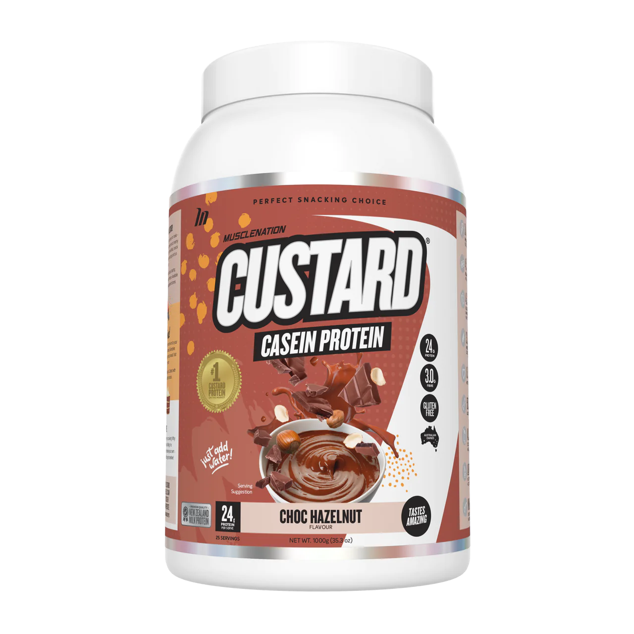 Muscle Nation Custard Casine Protein
