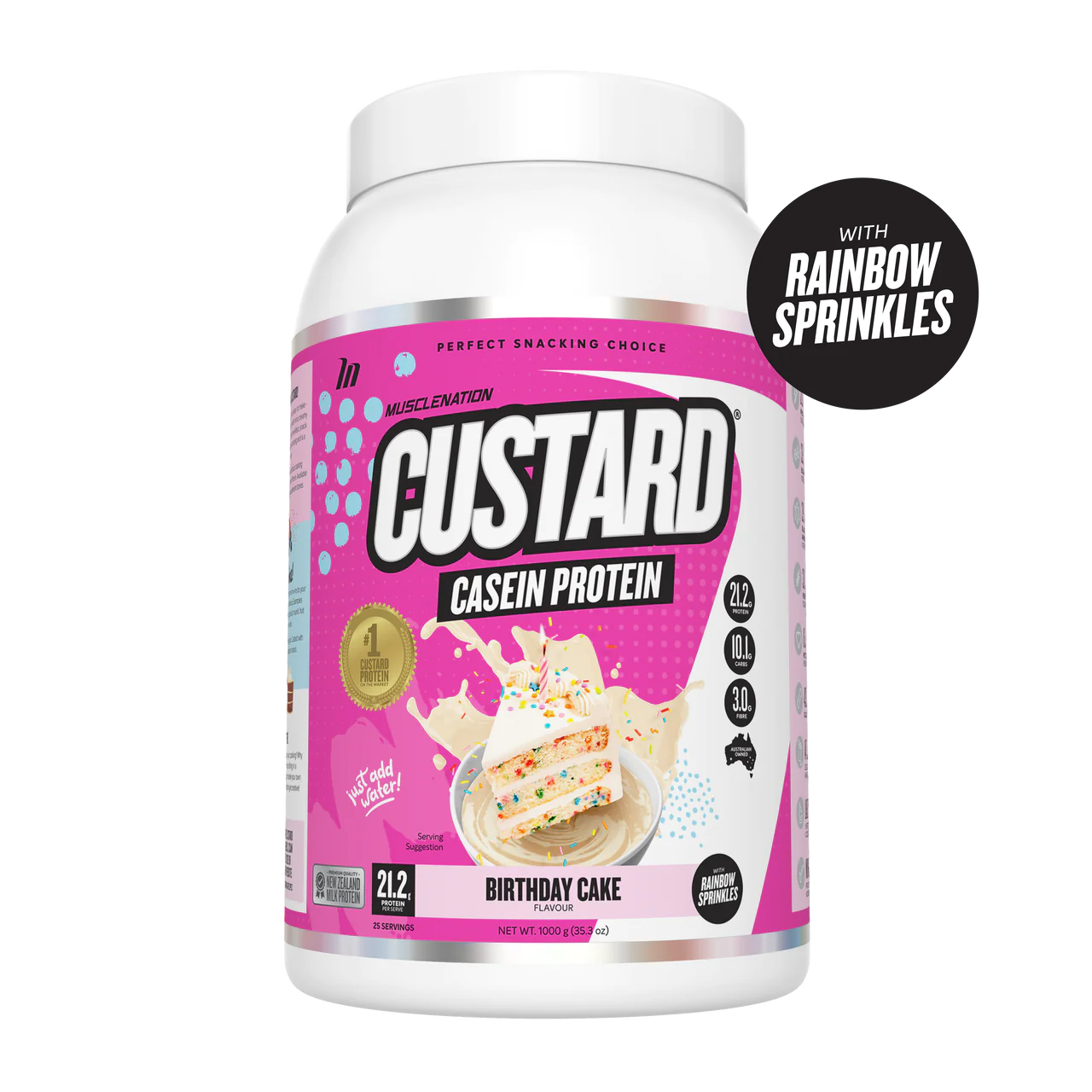 Muscle Nation Custard Casine Protein