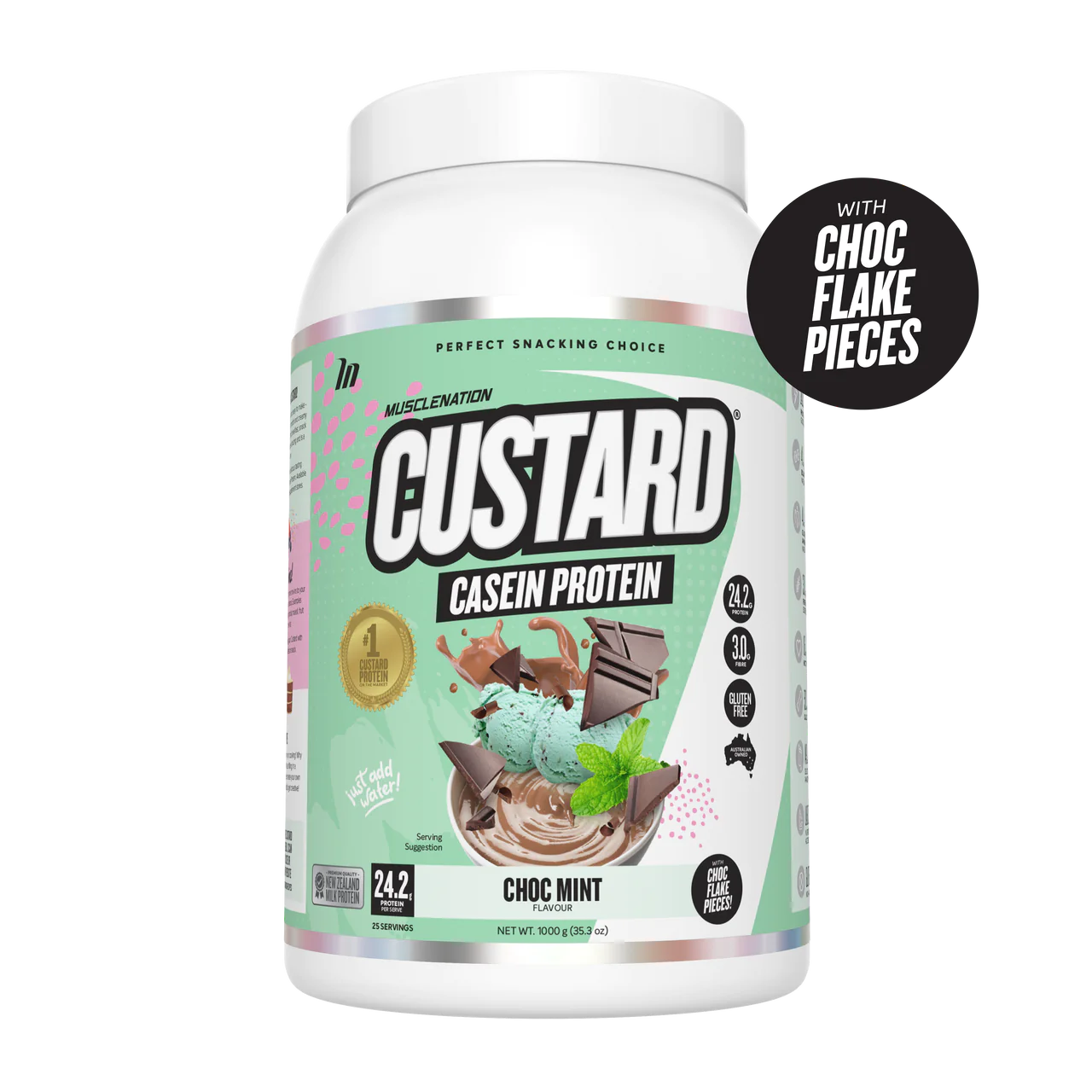 Muscle Nation Custard Casine Protein