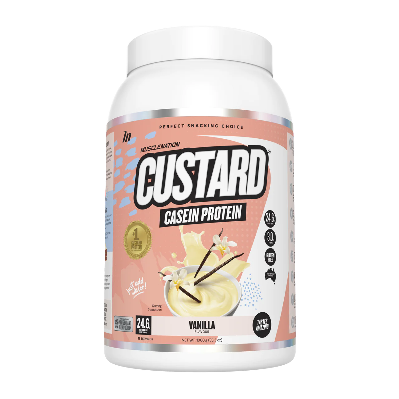 Muscle Nation Custard Casine Protein