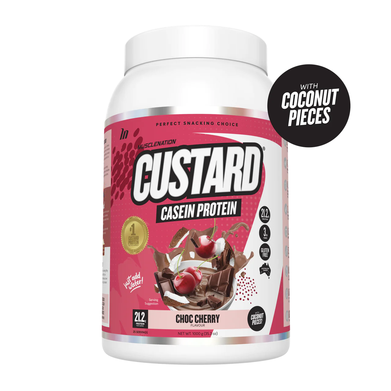 Muscle Nation Custard Casine Protein