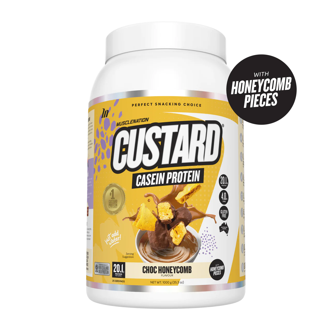 Muscle Nation Custard Casine Protein