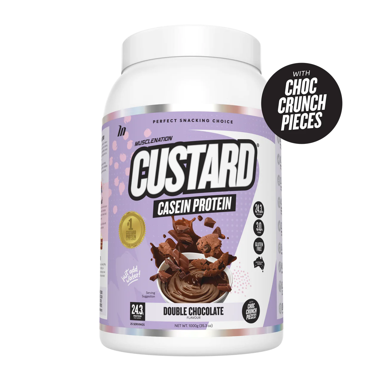 Muscle Nation Custard Casine Protein