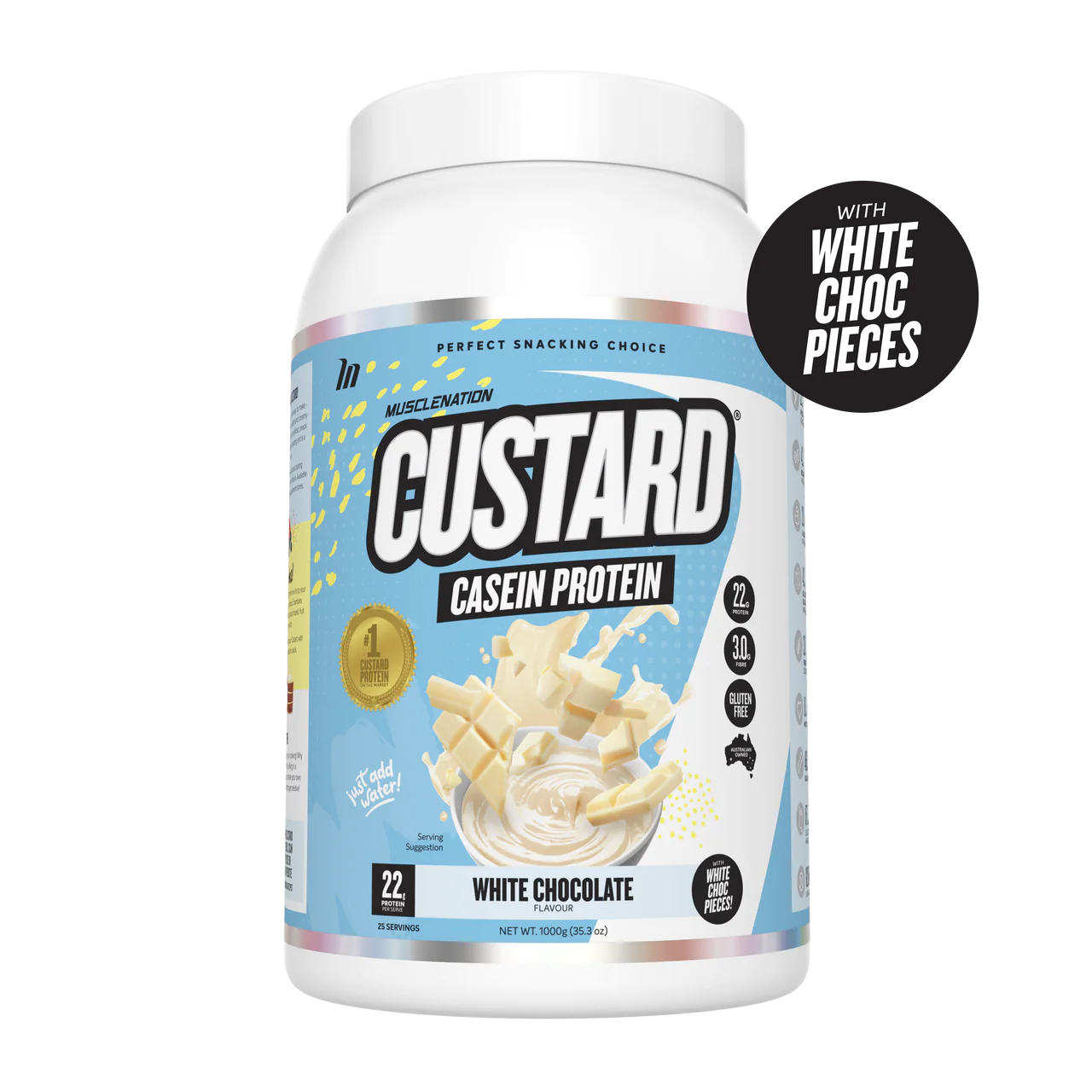 Muscle Nation Custard Casine Protein