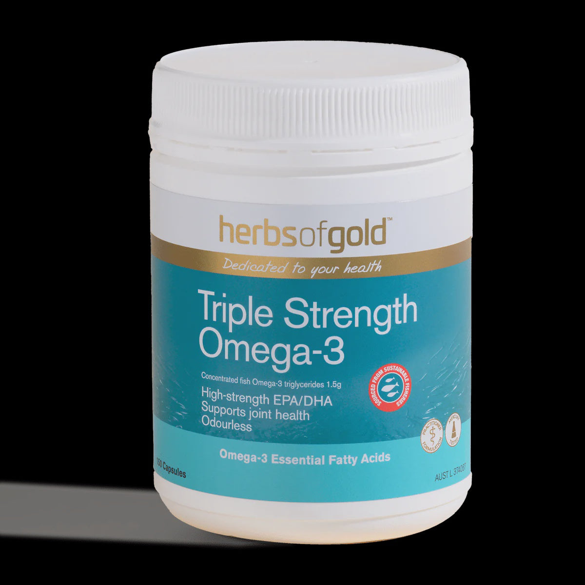 Herbs Of Gold Triple Strength Omega-3