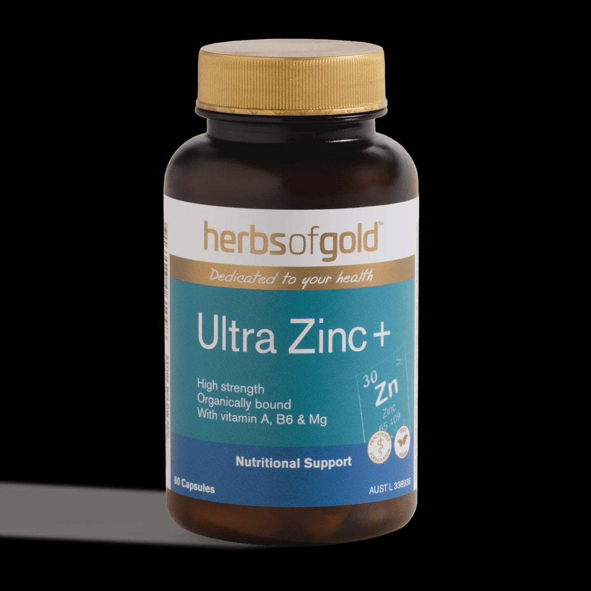 Herbs Of Gold Ultra Zinc + 60C