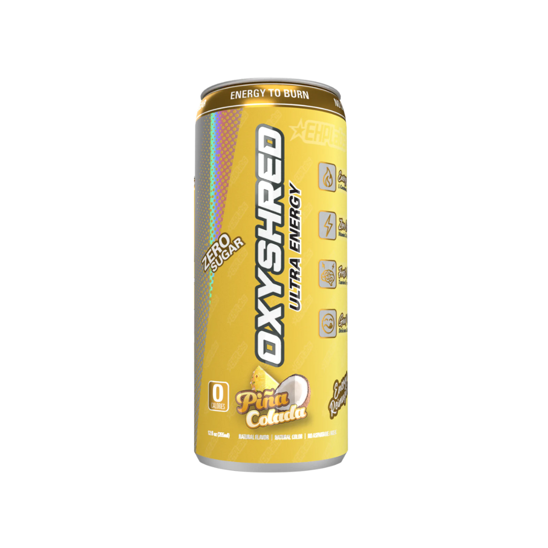 EHP LABS OXYSHRED Ultra Energy Cans 355ml RTD – Hyper Health Sports ...