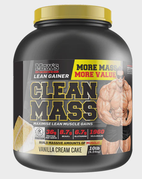 MAX'S Clean Mass  10lb (4.54kg)